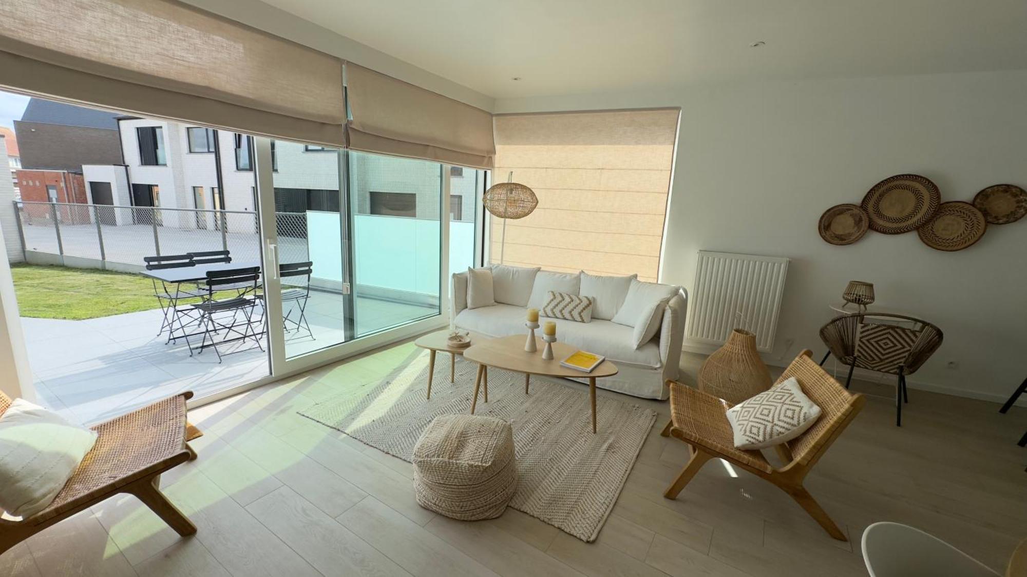 Appartement 4 Pers Garage Parkzicht Nieuwpoort Stad Eksteriør bilde